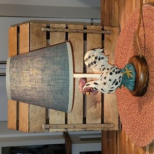 Vintage Rooster Lamp